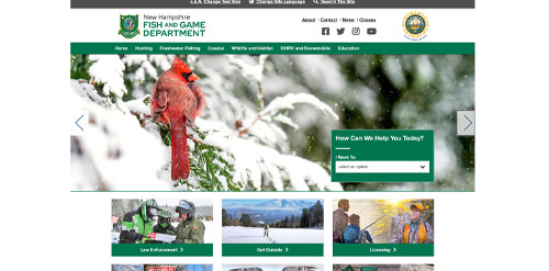 NEW HAMPSHIRE Fish and Game Department